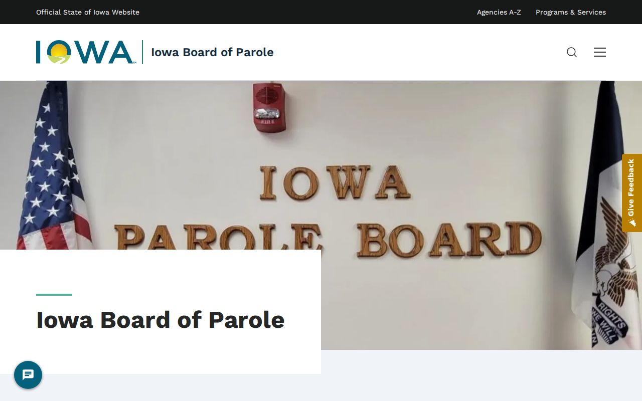 Crawford County criminal history Iowa Board of Parole records