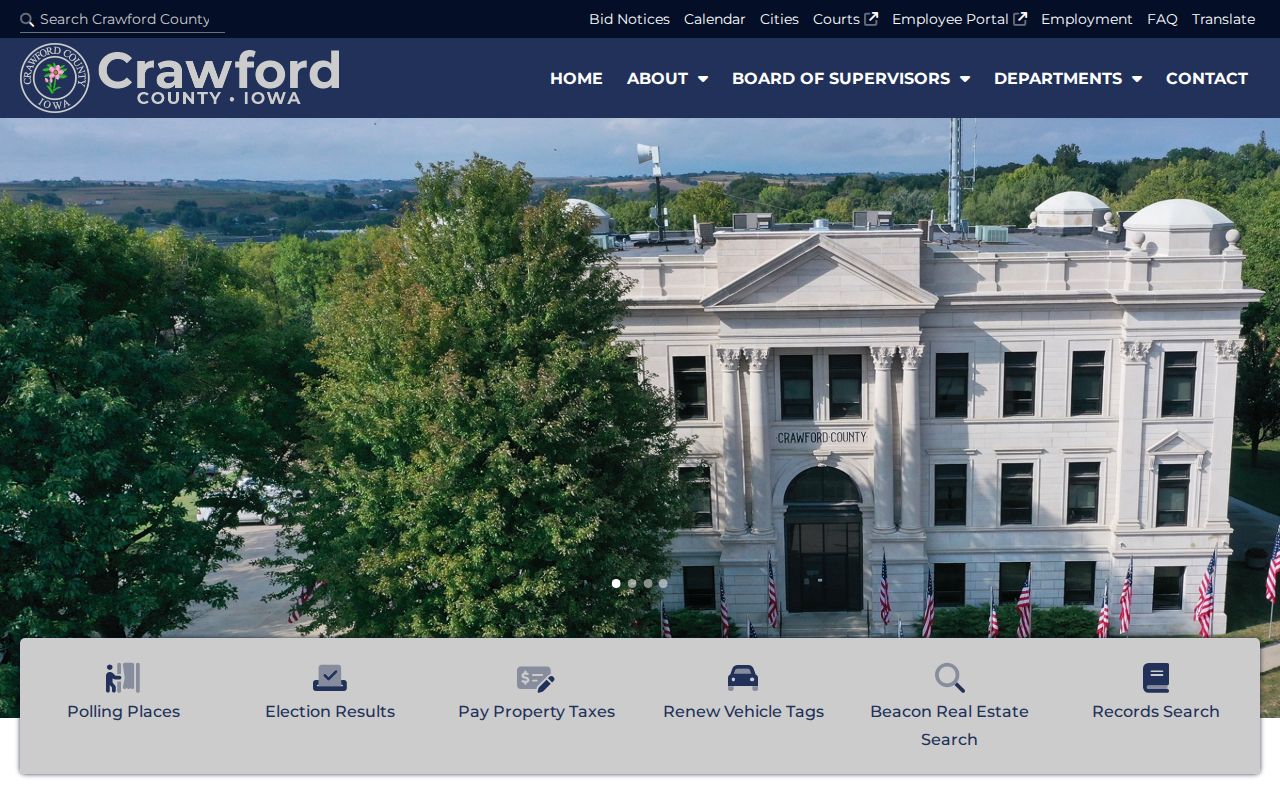 Crawford County criminal history official county homepage