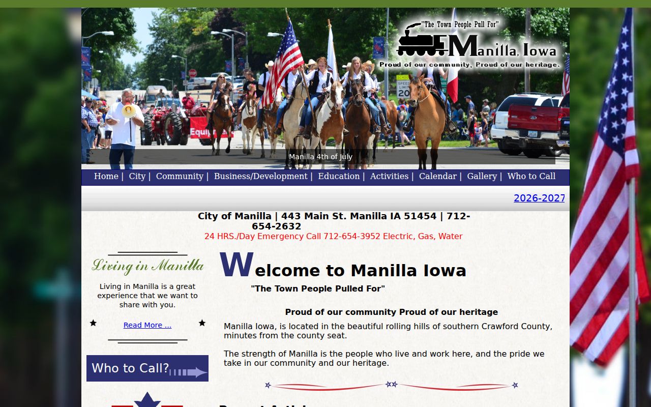 Manilla record check context from the official city homepage